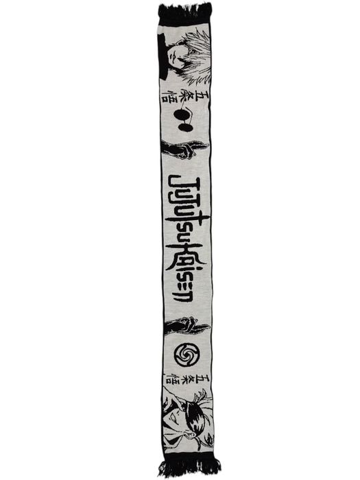Аніме шарф 180см Jujutsu Kaisen з Годжо Сатору - акрил100%, ексклюзив