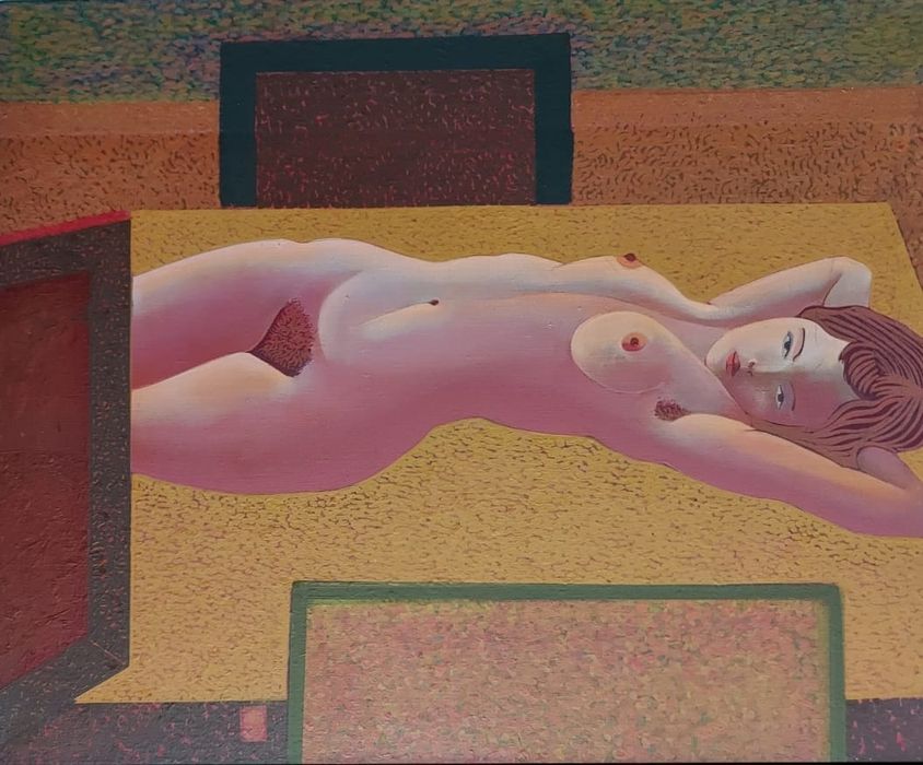 Henryk Płóciennik. Obraz olejny