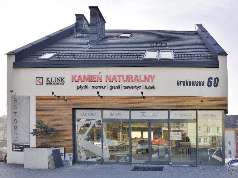 Kamień Elewacyjny 30x10 , Łupek Black Slate Kamień Naturalny