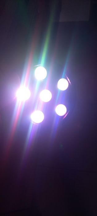 Luzes led de palco ou festa