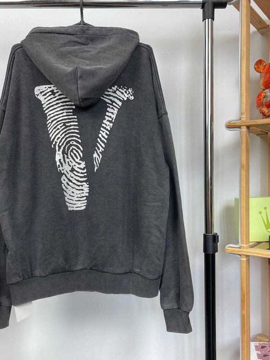 Худі VLONE "Finger" | Бавовняна Кофта ВЛОН | Люксове Стрітвір Худі