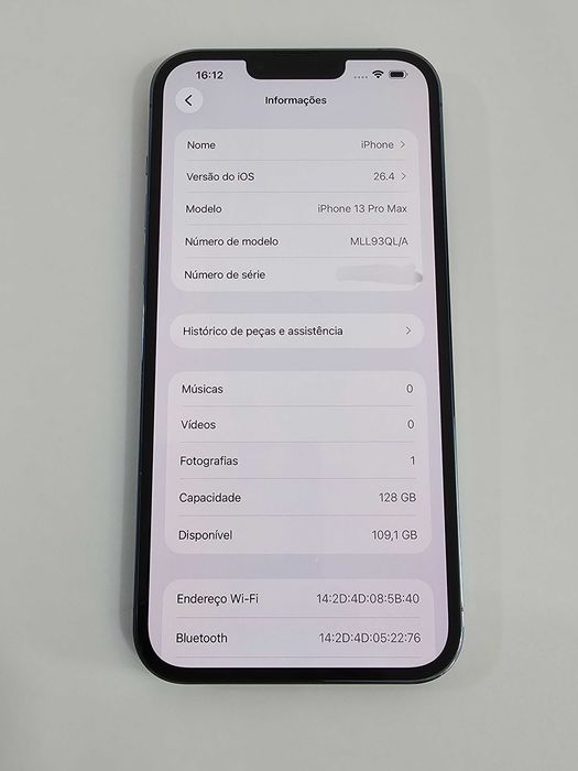 iphone 13PRO MAX 128GB. 86% de bateria.  Excelente