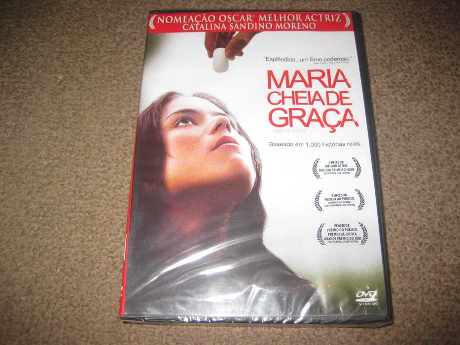 DVD "Maria Cheia de Graça" com Catalina Moreno/Selado!
