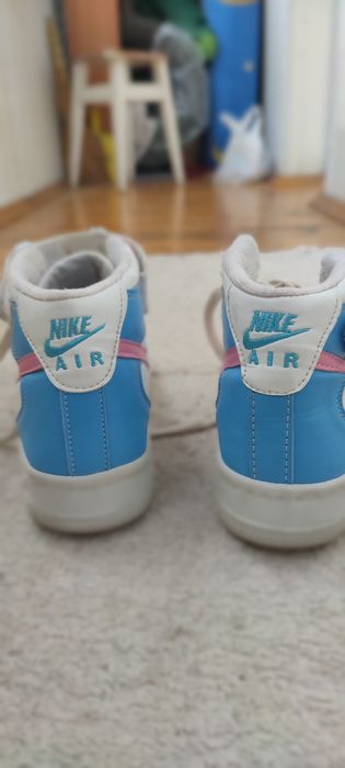 Nike air force 1 39р рожево блакитні оригінал
