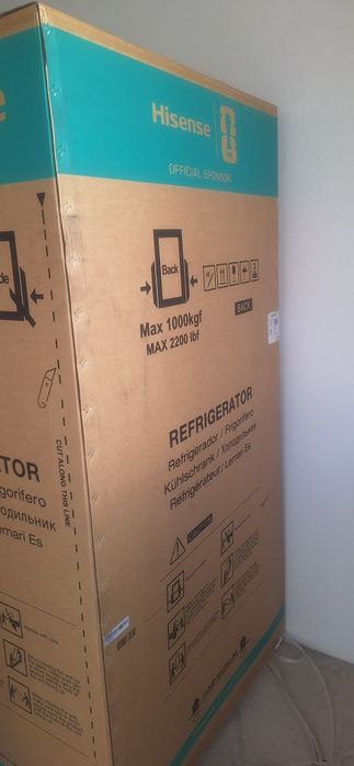 Frigorífico Americano Hisense RS3P558NMIE (Novo Embalado / Garantia 3 Anos)