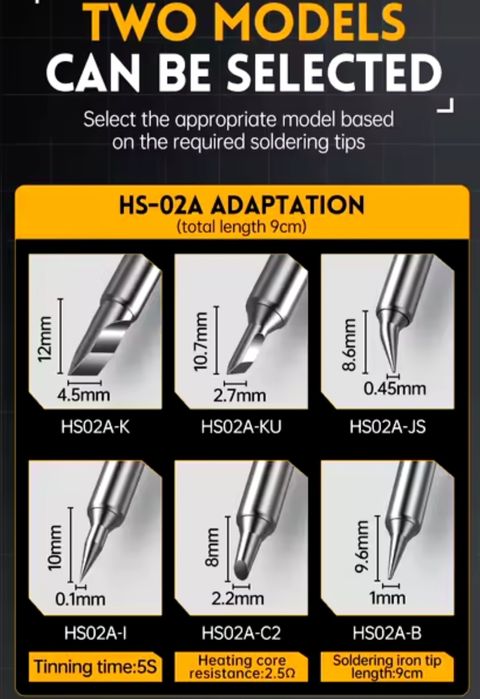 Паяльник FNIRCI HS-02 полный комплект