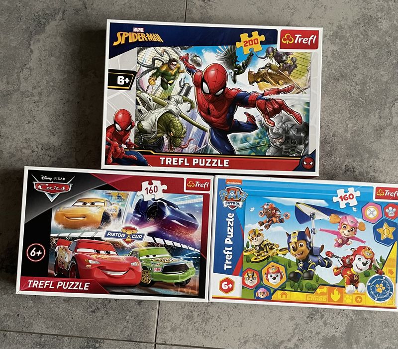 Puzzle Trefl 6+ komplet