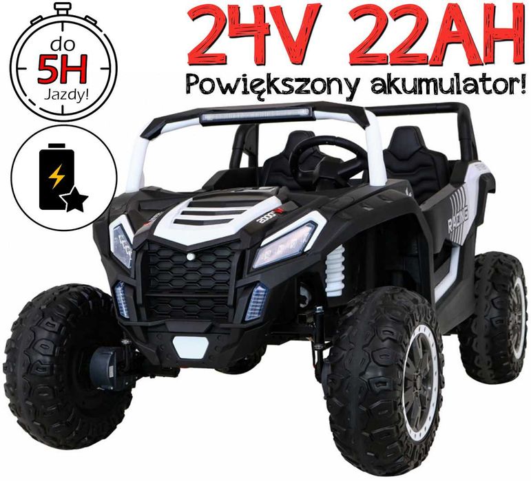 WIELKIE autko BUGGY A032 Racing 24V 22Ah MODYFIKACJA! samochodzik akum