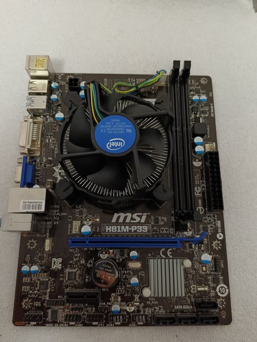 Płyta główna  MSI h81M-p33