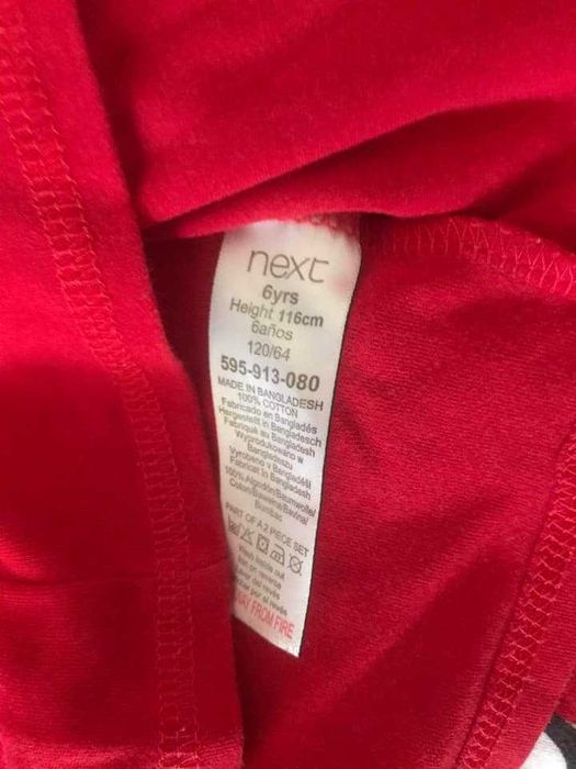 Пижама next в отличном состоянии, на 5-6 лет (110-116см). Самовывоз!