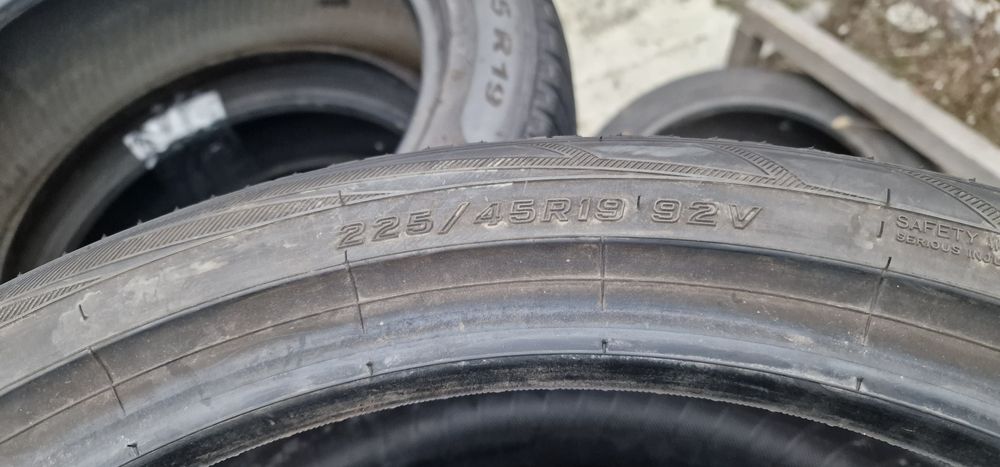 Зима 225/45/R19 7.5 мм 4шт Falken Eurowinter Колеса Резина Шини Склад