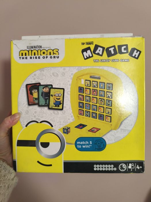 Gra Minions gra Minionki + puzzle i karty