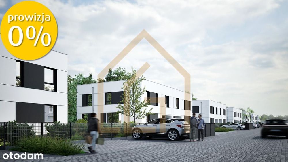 Bliźniak dwulokalowy 98,37 m2 Ogródek MMZ Stojadła