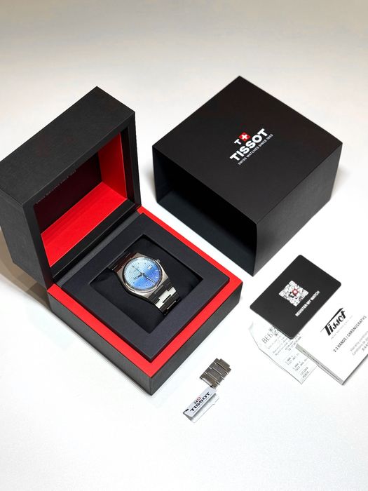 ГОДИННИК TISSOT PRX 40MM Gradient T137.407.11.351.01 оригінал