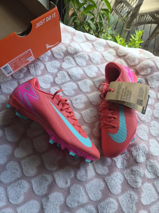 Różowe korki Zoom Vapor 16 Academy FG/MG rozmiar 40,5
