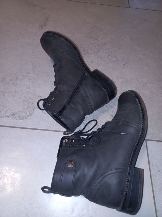 Botki grafitowe rozm.39 25,5cm.