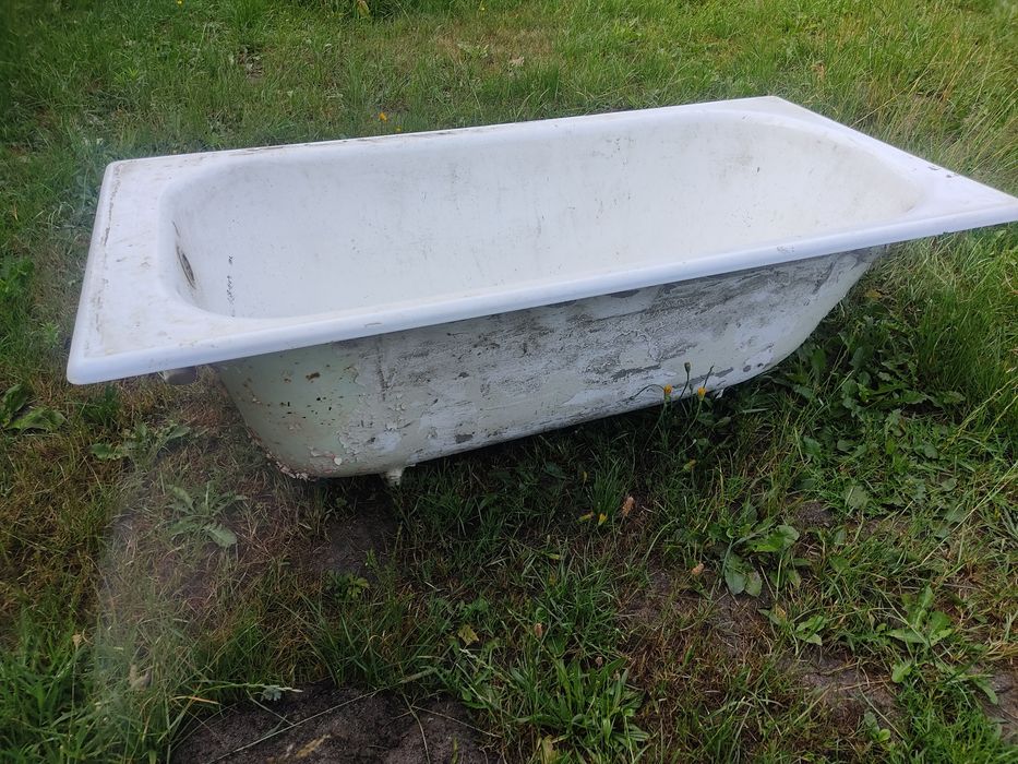 Wanna żeliwna duża