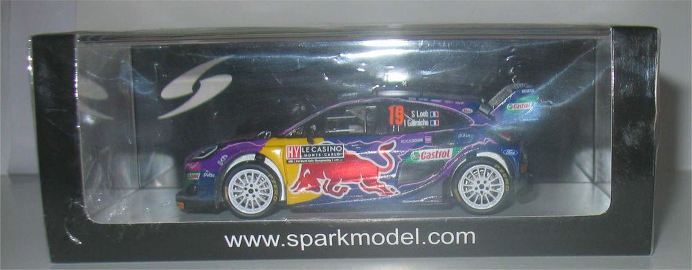 Spark - Ford Puma Rally1 - Vencedor Monte Carlo 2022 - Sébastien Loeb