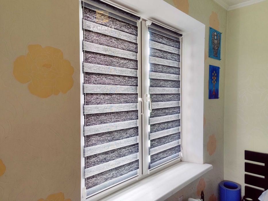Тканинні ролети, жалюзи день ночь, римские и рулонные штори, ролеты