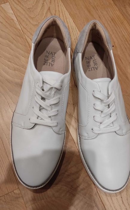 Skórzane półbuty sneakersy