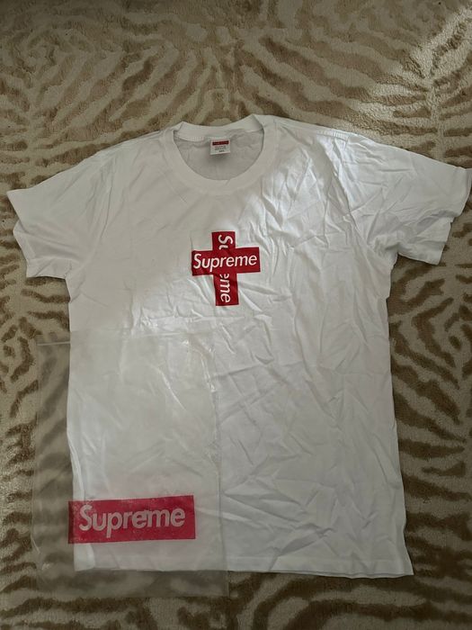 T-shirt Supreme Cross Tee L
