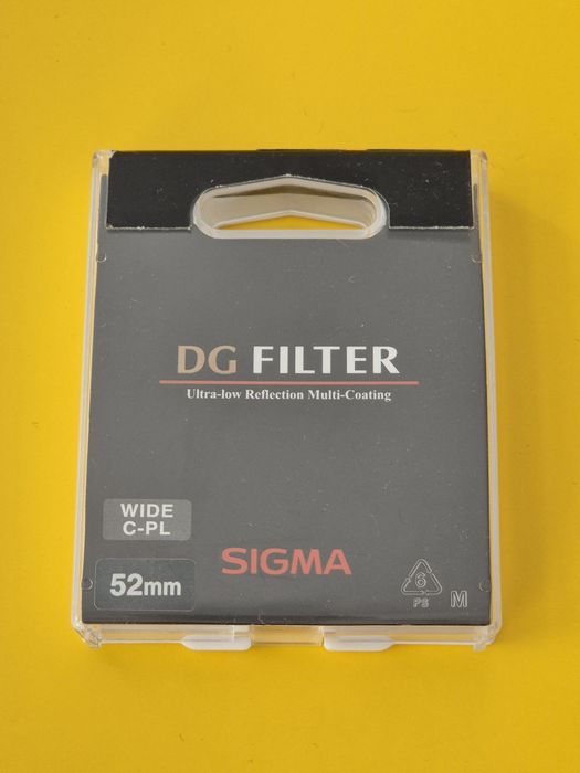 Filtro (Polarizador) Sigma Wide DG C-PL 52mm