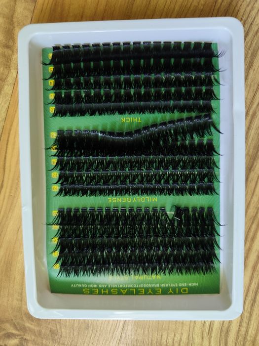 Mix rzęs rzęsy bondingowe kępki lashes bonding eyes