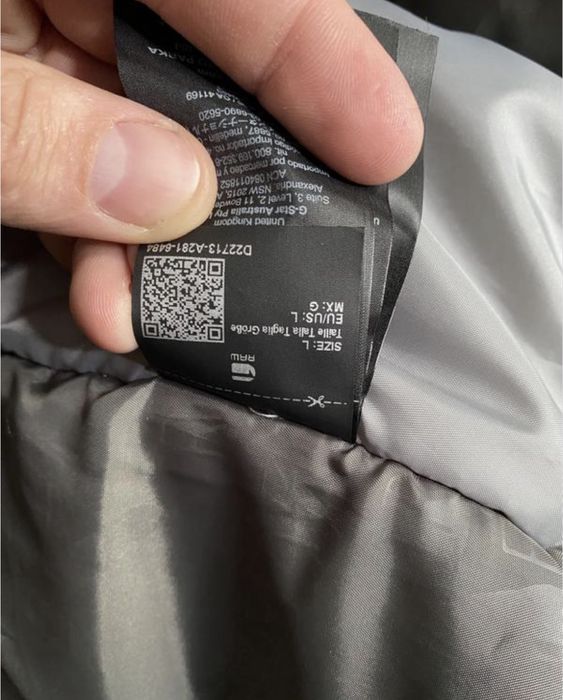 Парка G-star RAW водостійка