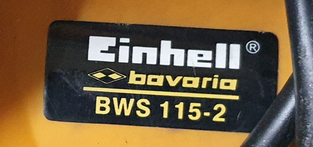 Rebarbadeira Einhell bavaria BWS 115-2
Amarela