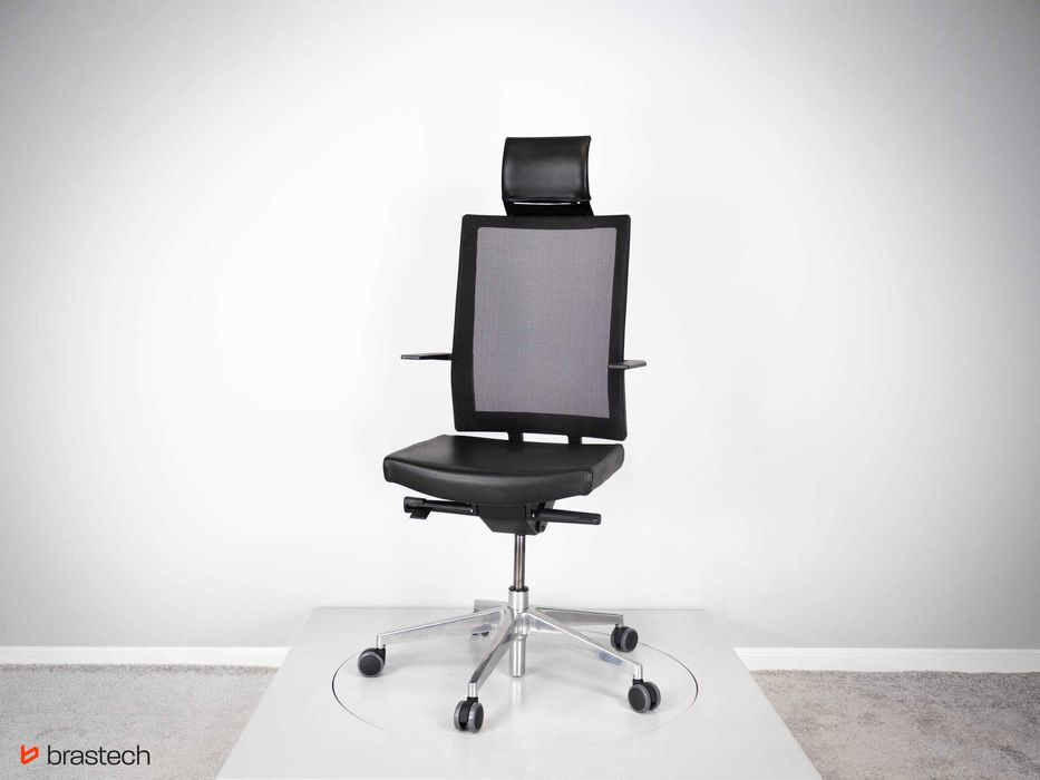 Fotel biurowy Sinetica Blue Executive Leather Chair