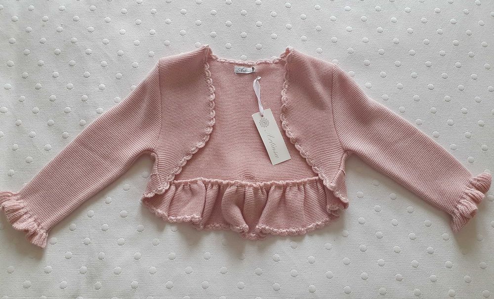 Bolero de cerimónia menina