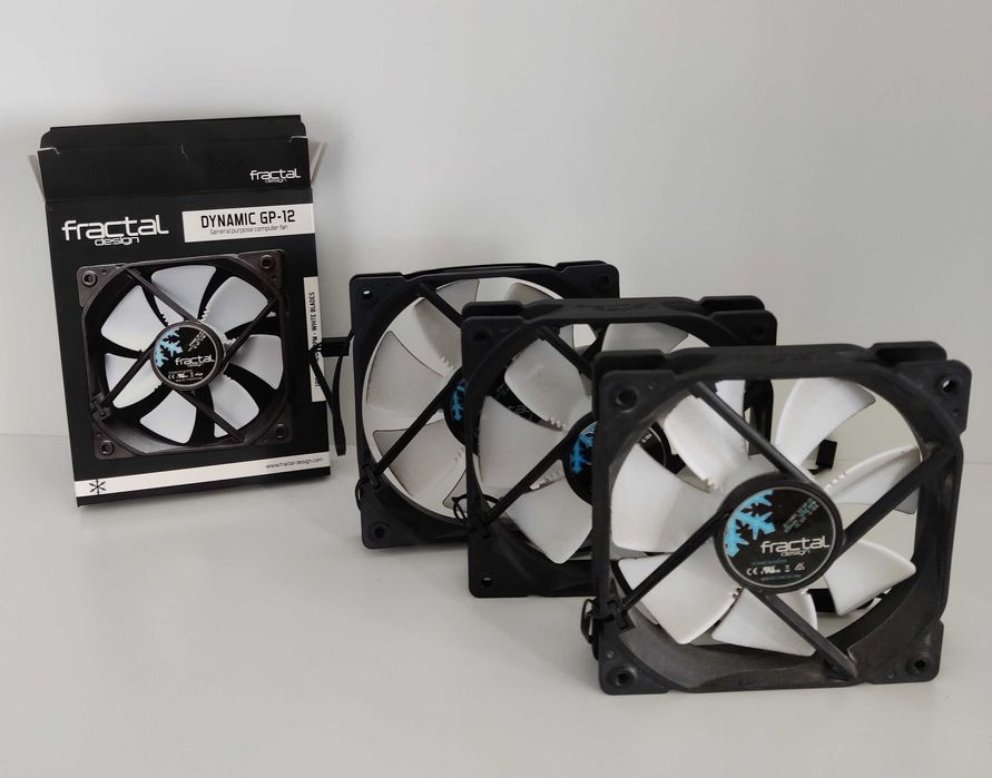 3x Ventoinha Fractal Design Dynamic GP12 X2 120mm