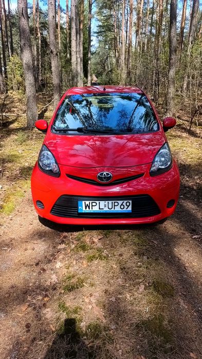 Toyota Aygo TOYOTA AYGO, niski przebieg, salon PL, 1.0, 68 KM, 2012 rok