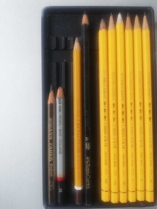 Lápis de cor desenho, marca Carre derwent