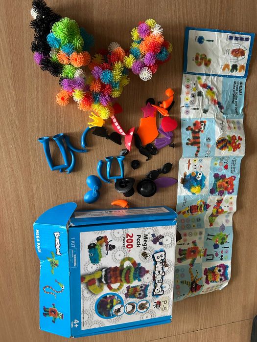 Игры настольные конструкторы  Bunchems и WOOPIE Puzzle 4+