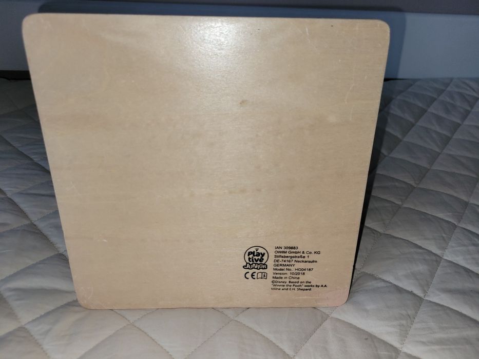 Zabawka przeplatanka drewniana Playtive junior