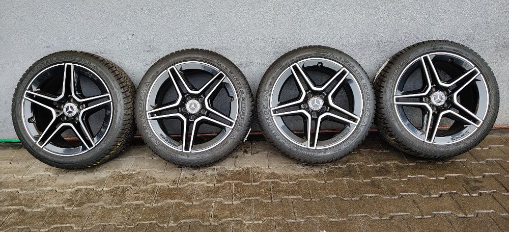 "18  5x112 Mercedes  CLA CLE A S całe koła zimowe