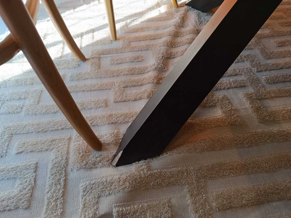 Mesa redonda vidro área store