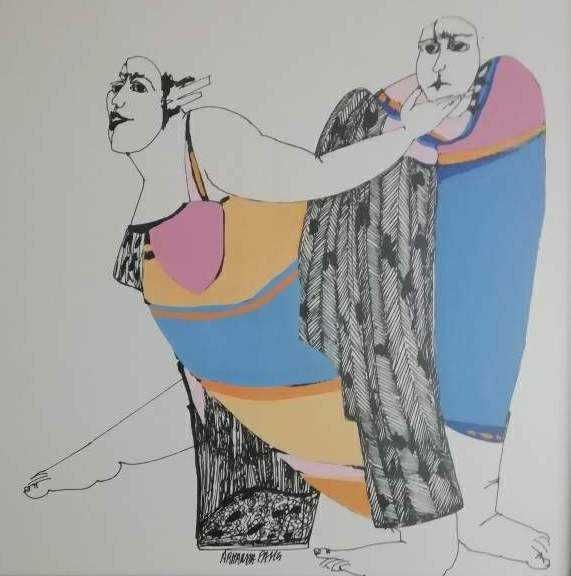 Armanda Passos - Guache sobre papel