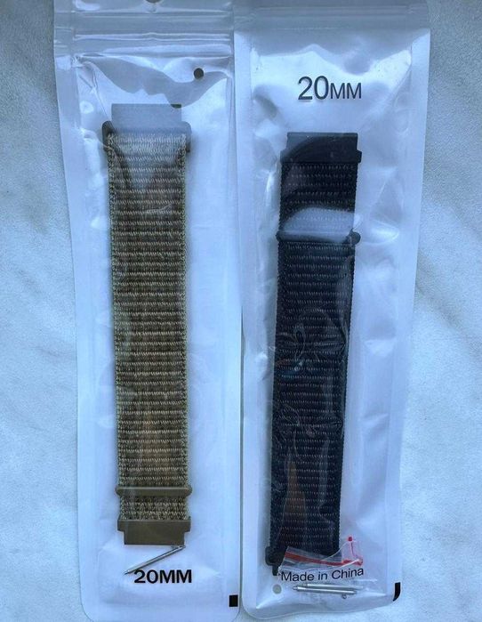 Нейлоновий ремінець для Galaxy Watch 4,5,6,7 20mm