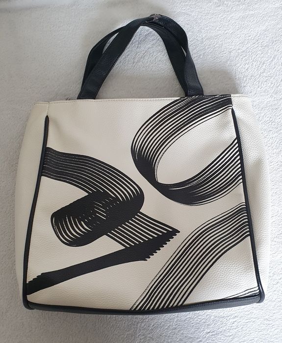 Torebka Biało-Czarna SOLAR