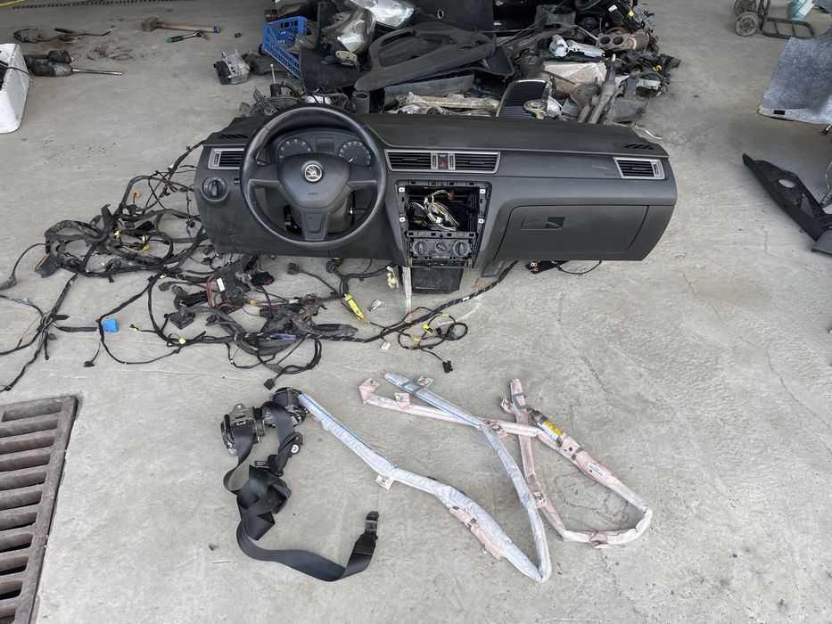 Торпеда безпека подушки комплект безпеки Skoda Rapid шкода РАПІД