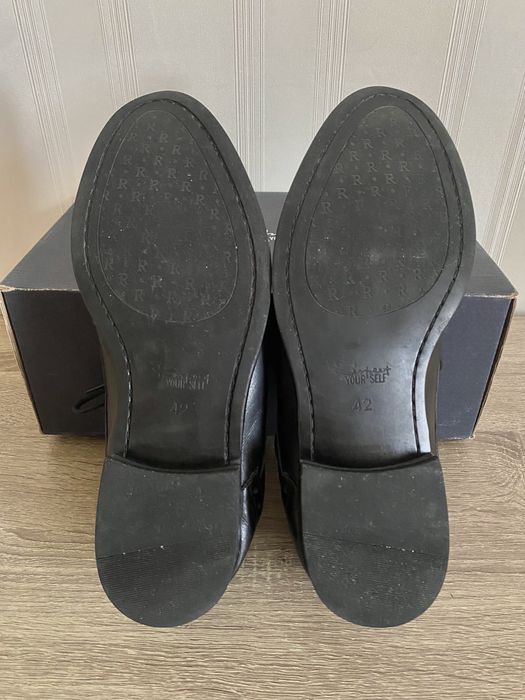 Туфли кожаные RESPECT р. 42, черевики шкіряні, оксфорды