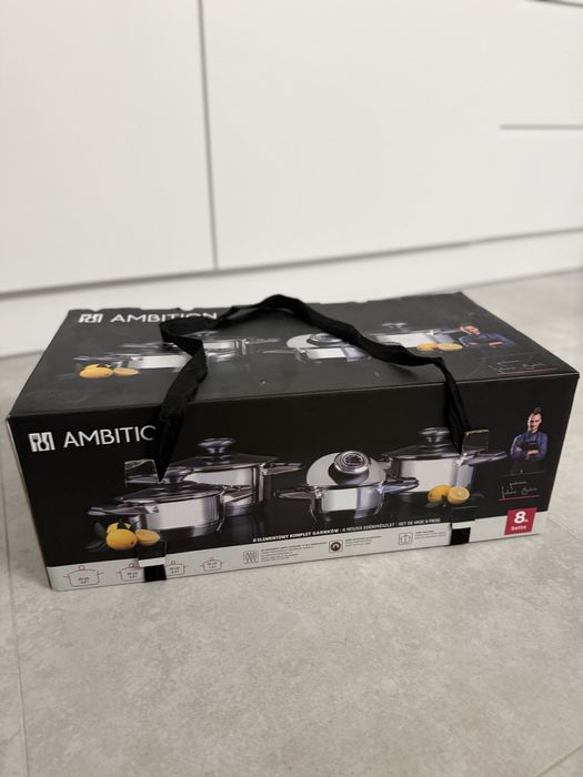 Zestaw garnków Ambition 8 elementów