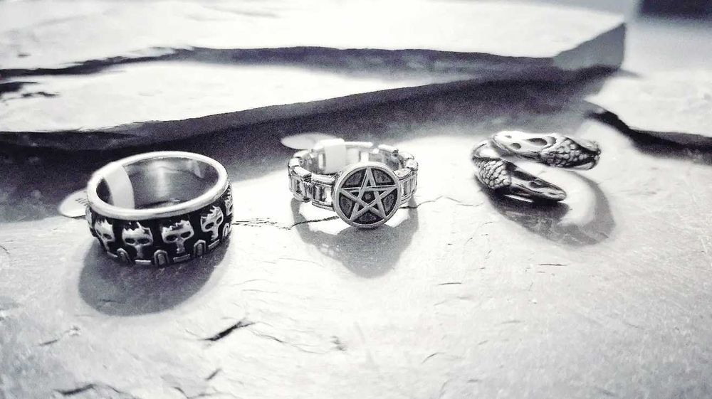 Anel anéis rings homem motard masculino aço inoxidável