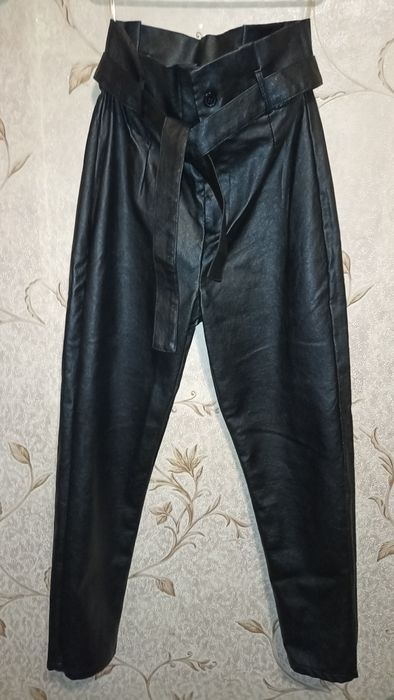 Шкіряні штани. Кожзам.