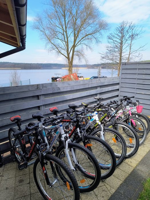 Świerkowy Domek do wynajęcia nad jeziorem Pluski