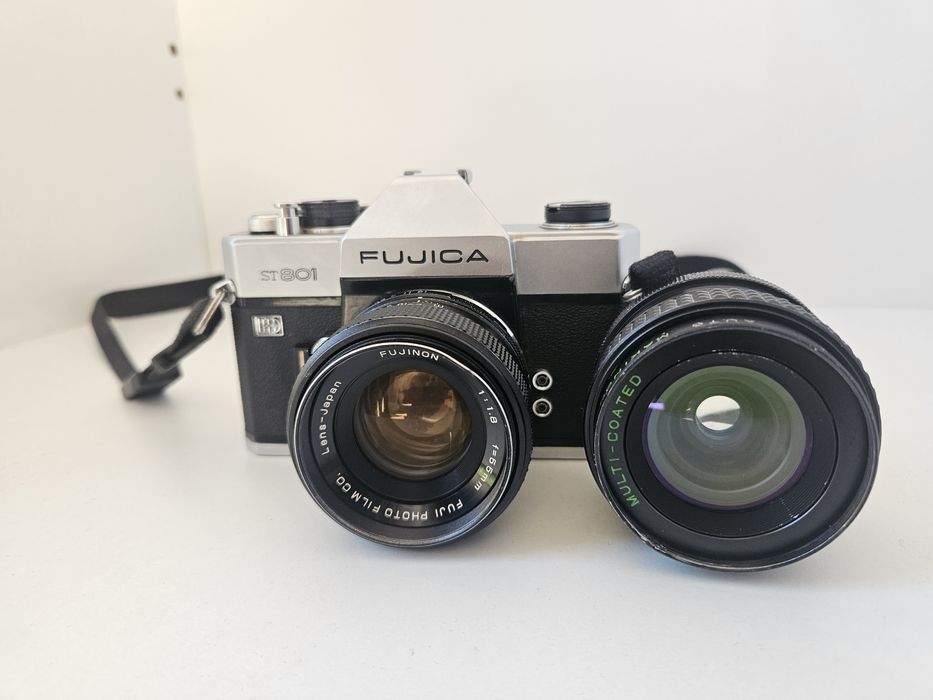 FUJIFILM FUJICA ST801 55mm 1.8セット 動作品 FUJICA ST801 希少レンズおまけ付き❗️【完動品】 – Ein Camera