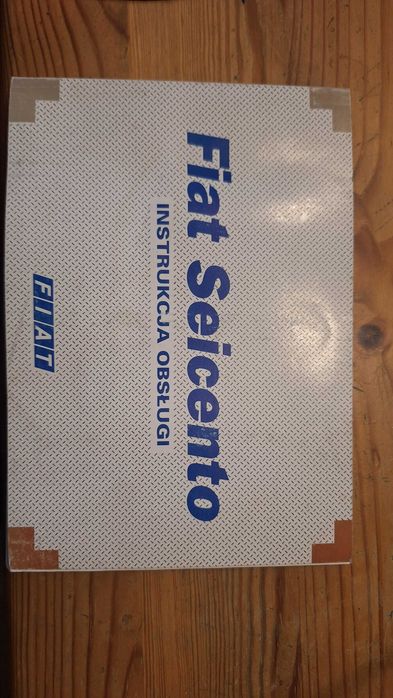 Fiat Seicento instrukcja obsługi