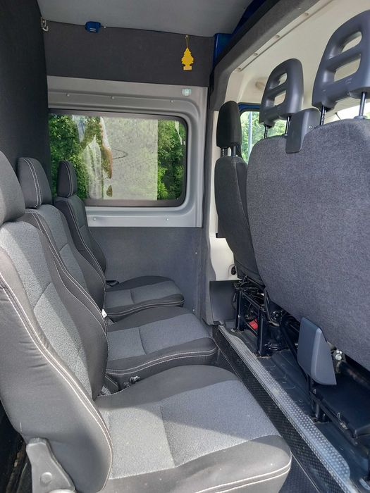 Fiat Ducato l3h2  doka -brygadówka  6/7 osobowy max lakier oryg. salon Polska 2018/2019